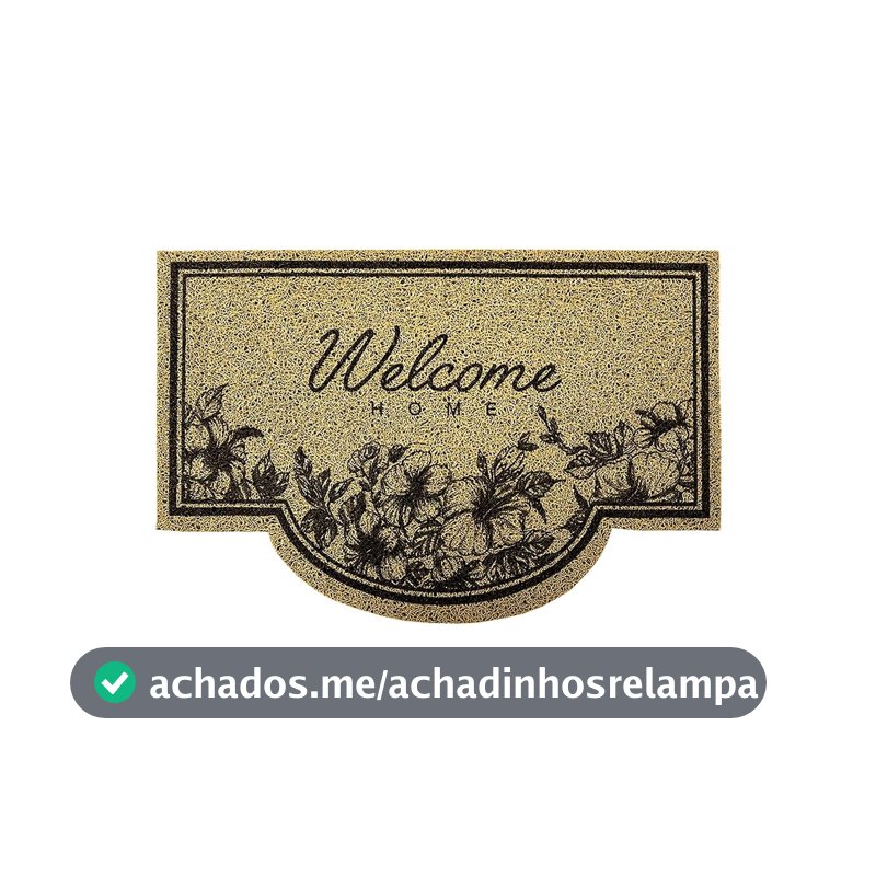 Tapete de Entrada Nac. Super Print Welcome Refugio 40X60 Cm