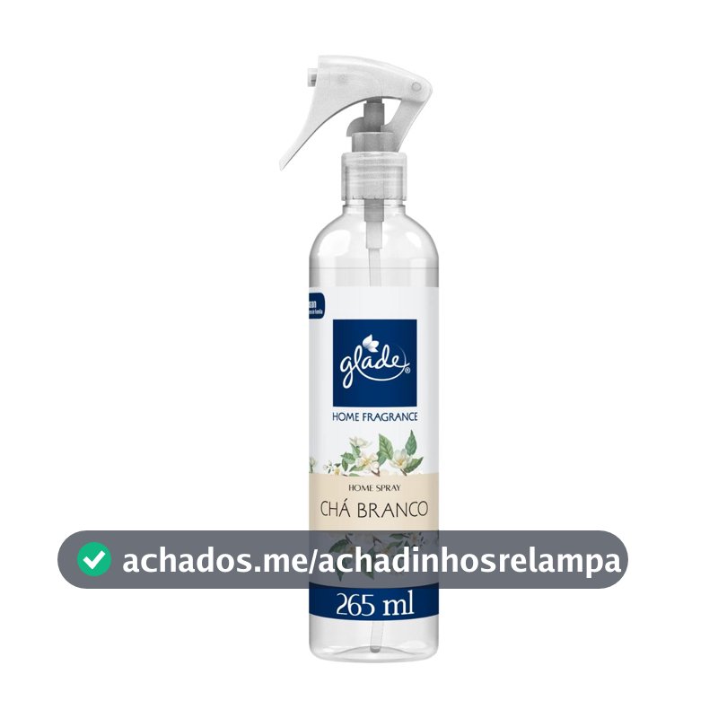 Glade Aromatizador de Ambiente Chá Branco, Home Spray 265ml
