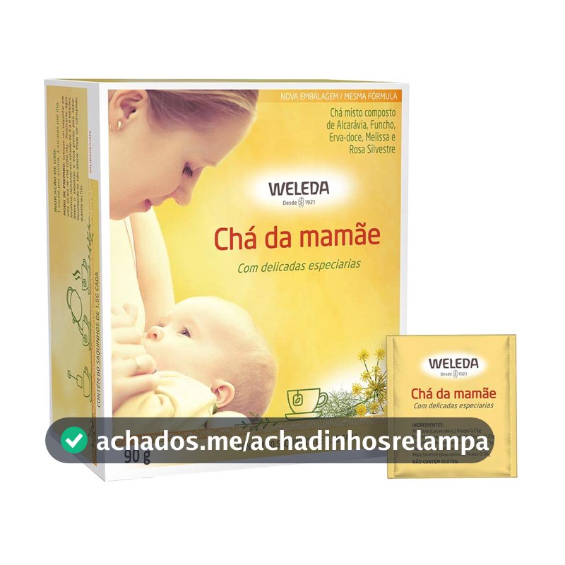 WELEDA Chá da Mamãe, Chá Misto de Ervas, 60 Sachês