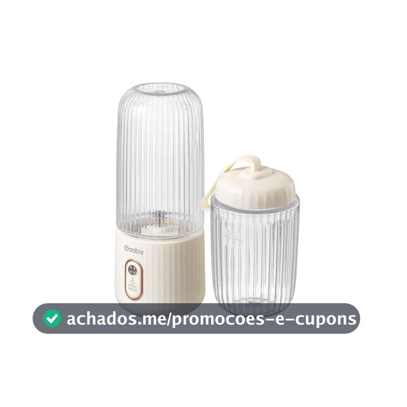 Mini Liquidificador Pocket FP03T-WH01A - Gaabor