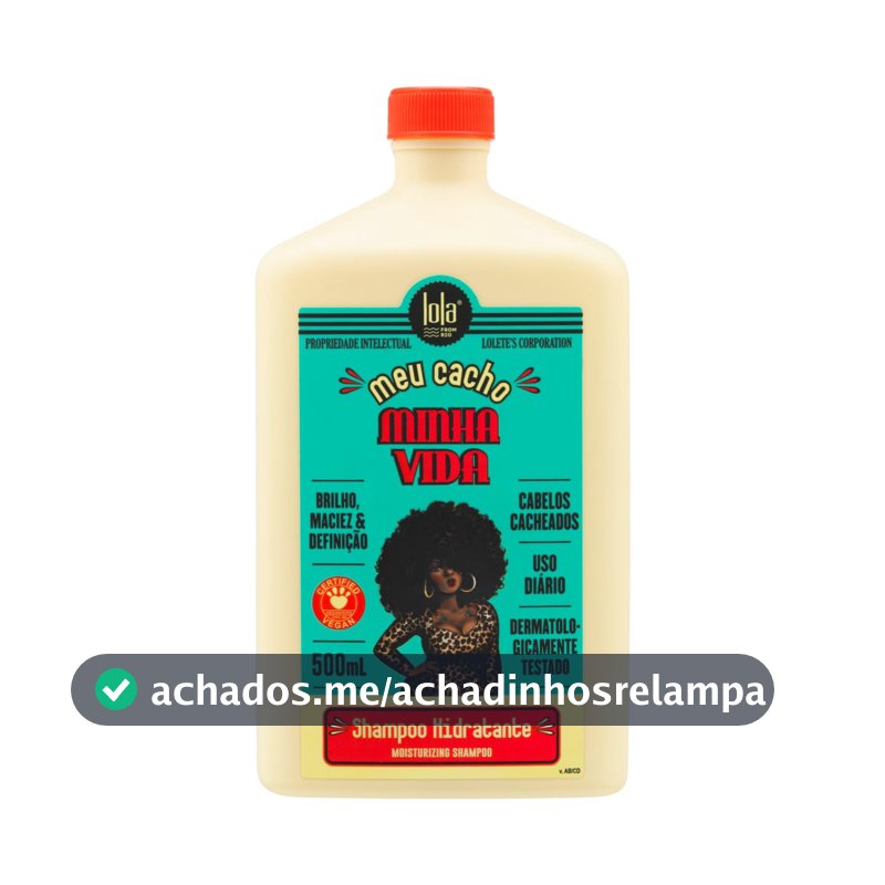 Meu Cacho Minha Vida Shampoo 500ml , Lola Cosmetics
