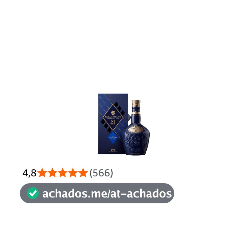 Whisky Royal Salute 21 anos The Signature Blend Escocês - 700 ml