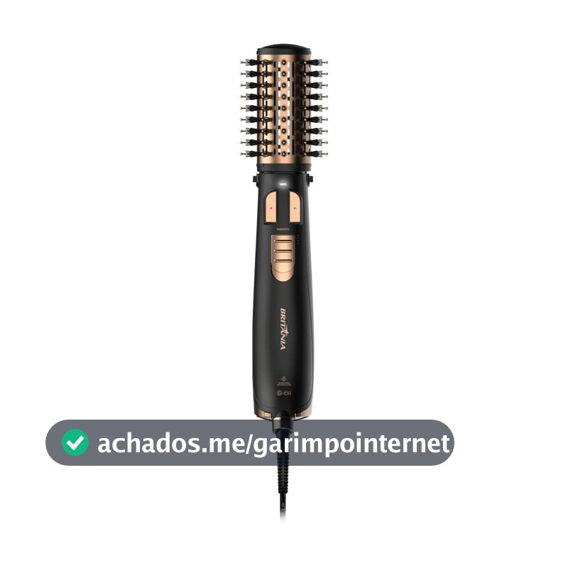 Britânia Escova Rotativa 2 em 1 Gold 1300W Bivolt BER21PD