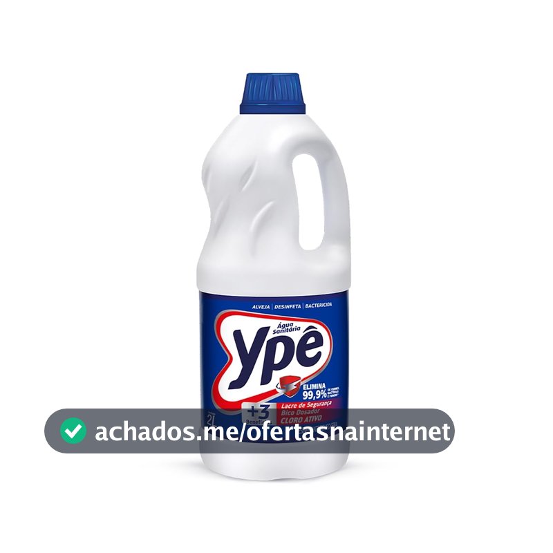 Água Sanitária Ypê 2 Litros