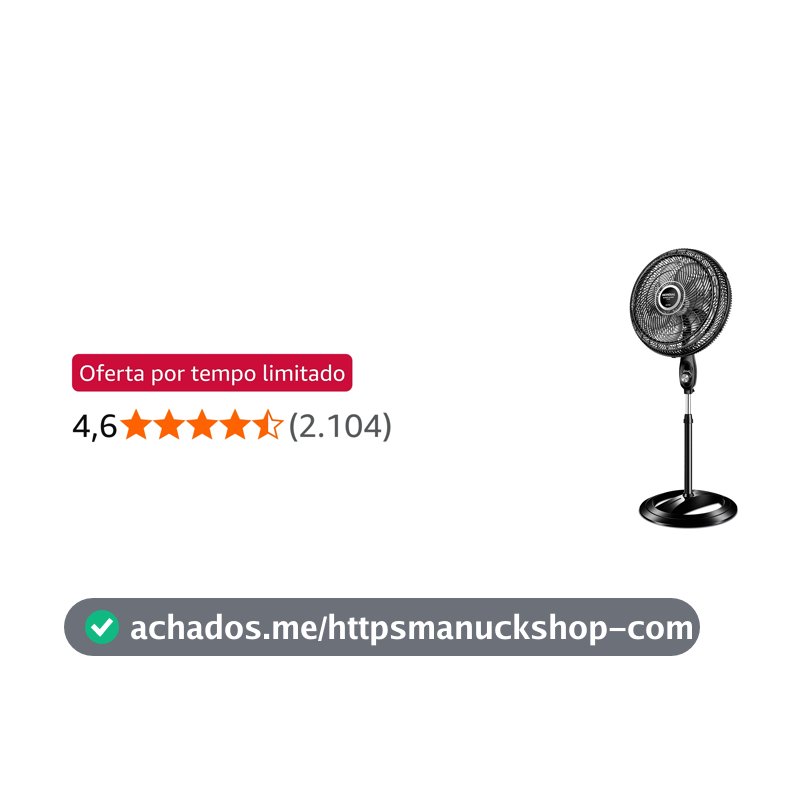 MONDIAL Ventilador Coluna, Turbo 8 Pás - 40cm, 110V, Preto/Prata, 140W - VTX-40C-8P