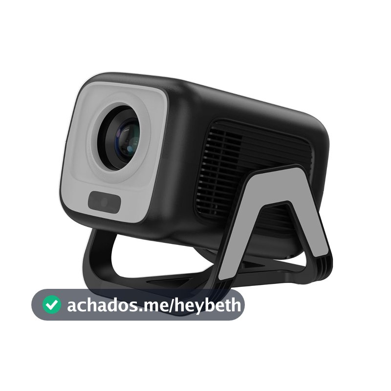 Bettdow Projetor 4k [Netflix-Licensed], Projetores Portatil 12000 Lumens Full Hd 1080p Compatível Com Android 13, HDR10+ Retroprojetor WiFi 6 BT 5.2, Keystone automático, Foco Automático (preto)