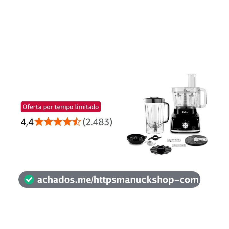 Philco Multiprocessador PMP1600P 9 em 1 1700W 2,1 Litros