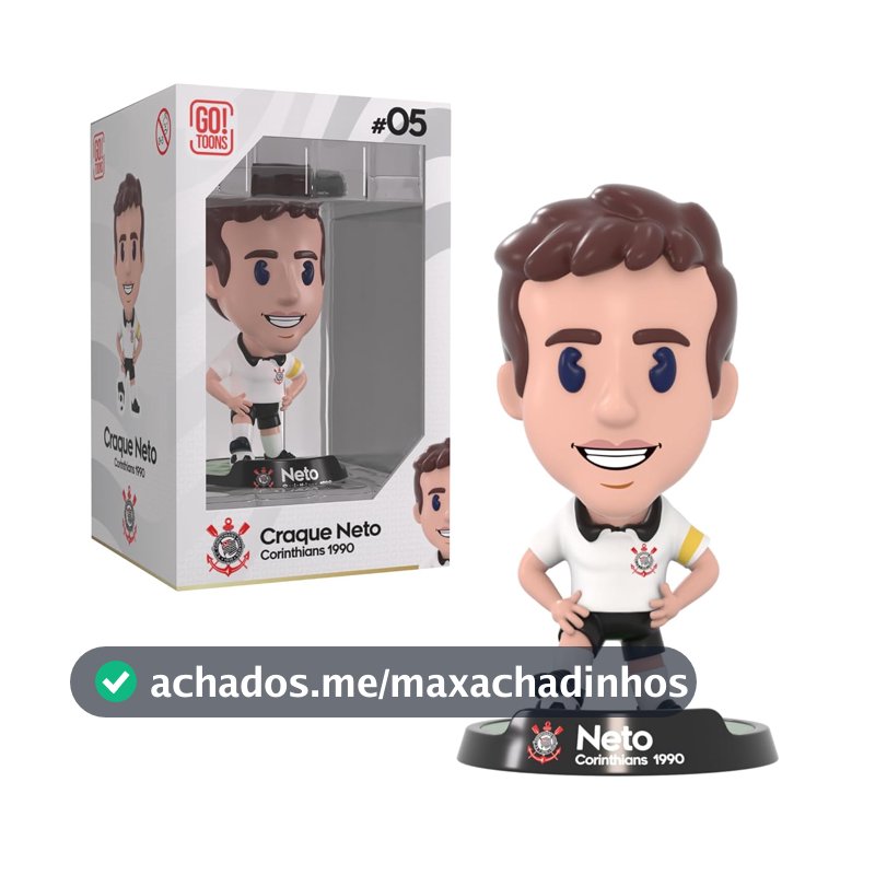 Craque Neto Corinthians 1990 Miniatura Oficial