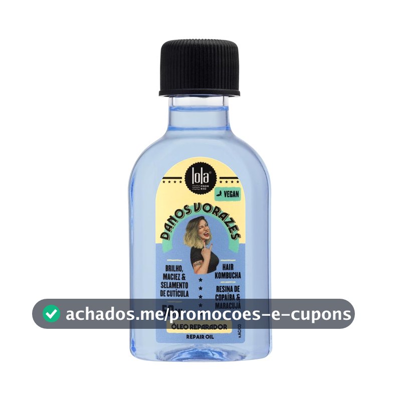 Danos Vorazes Óleo Reparador 50ml , Lola Cosmetics