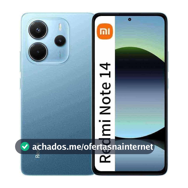 Smartphone Xiaomi Redmi Note 14 Ocean Blue (Azul) 8GB RAM 256GB ROM