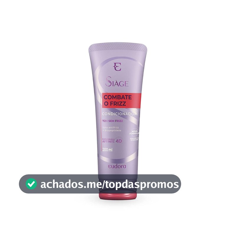 Eudora Condicionador Siàge Combate o Frizz 250ml