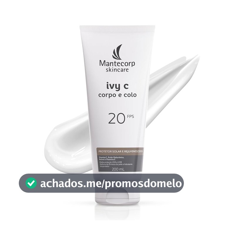 Mantecorp Skincare Ivy C Hidratante Rejuvenescedor Corporal Corpo E Colo