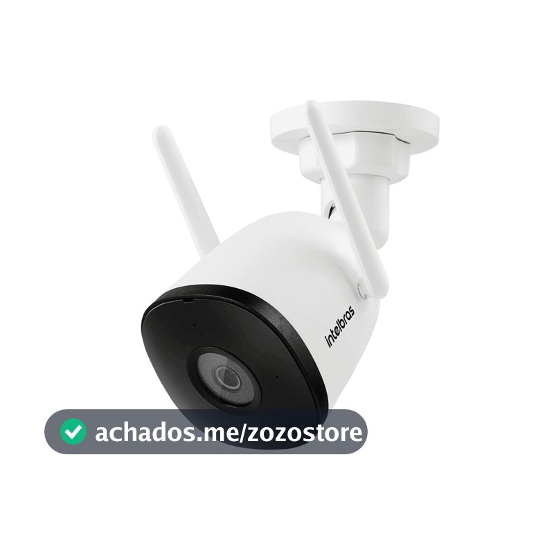 Câmera Inteligente Compatível com Alexa Wi-Fi Full HD iM5 SC Branco Intelbras