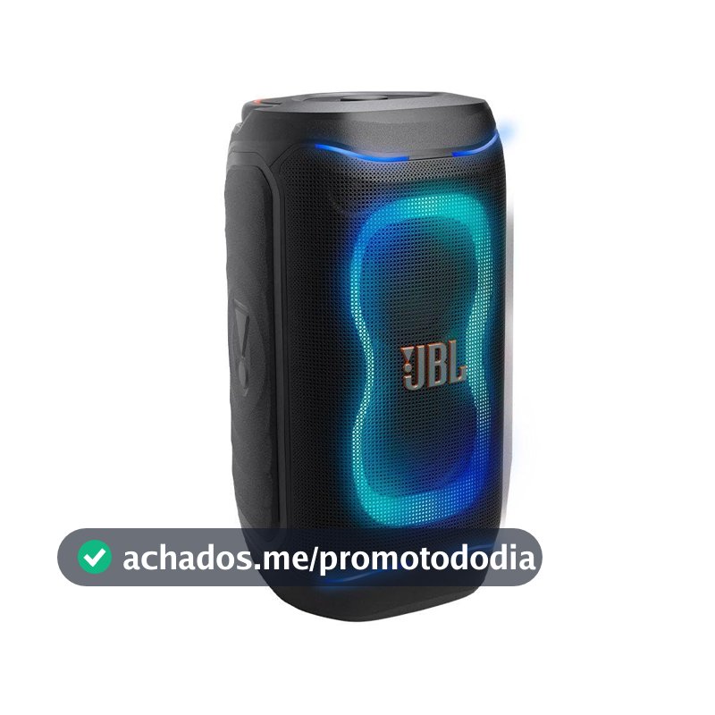 Caixa de Som JBL PartyBox Club 130, Bluetooth, Preto, 160W RMS