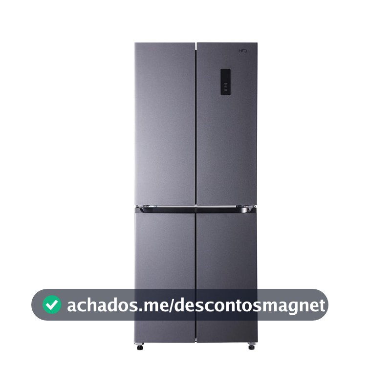 Geladeira Refrigerador HQ Frost Free Multidoor 426 Litros Prata HQ-426MDFF (220V)
