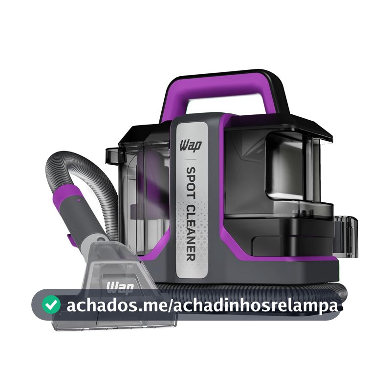 WAP Extratora Portátil Spot Cleaner W3, 3 em 1, Borrifa, Esfrega e Extrai, com Sistema de Autolimpeza, 1450W 127V