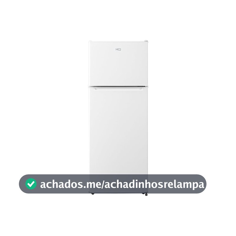 Geladeira Refrigerador HQ Defrost 230 Litros Branco HQ-230RDF (127V)