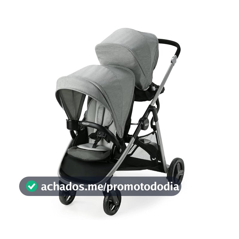 Graco Carrinho de Bebê Gêmeos Passeio Ready2Grow LX 2.0 CZ