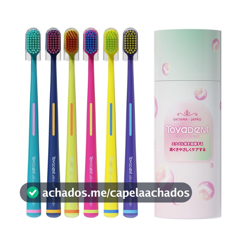 TOYADENT Escova Dentes Adulto Ultra Macia 6 Unidades