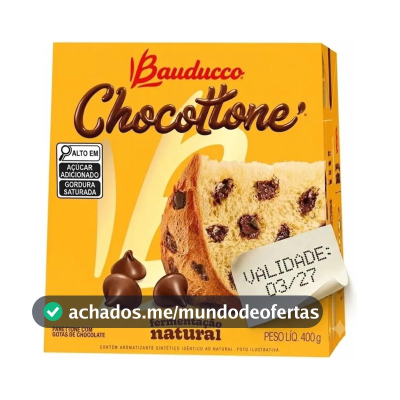 Chocottone Bauducco 400G