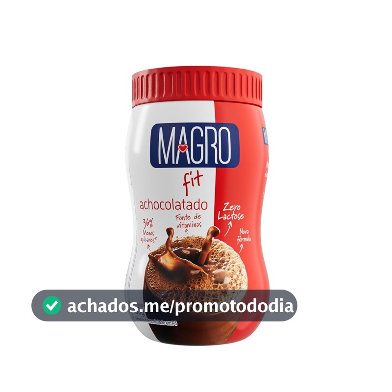 Achocolatado em Pó Lowcucar Magro Light, 300g