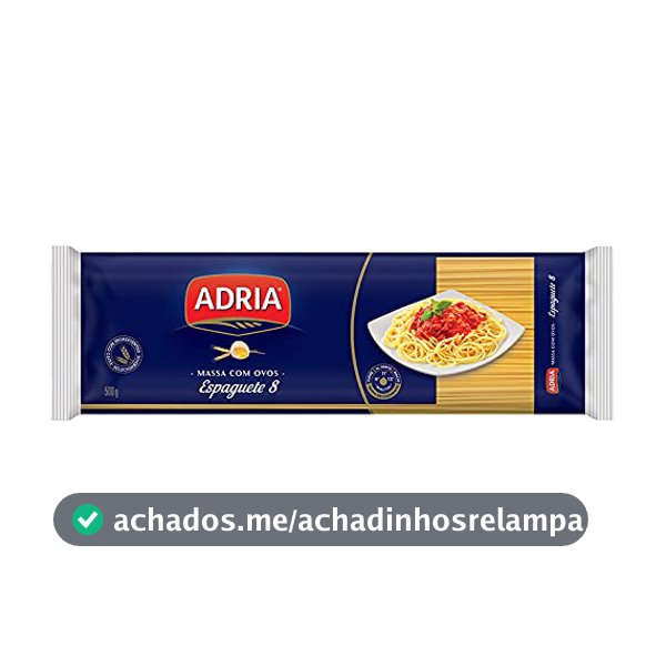 MAC ADRIA ESPAGUETE C/ OVOS 500g