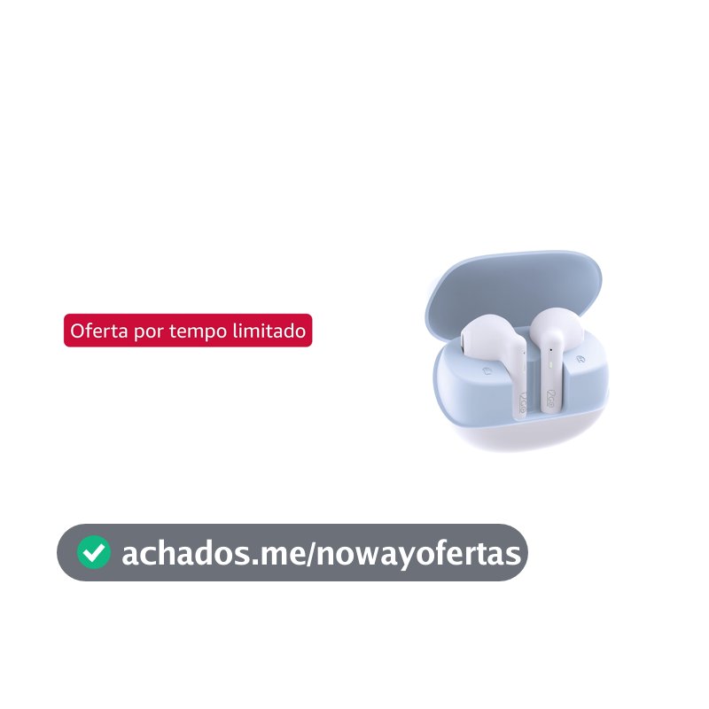 I2GO, Fone De Ouvido, TWS, Bluetooth, Até 42 Horas de Bateria, Air Sound 420, Branco