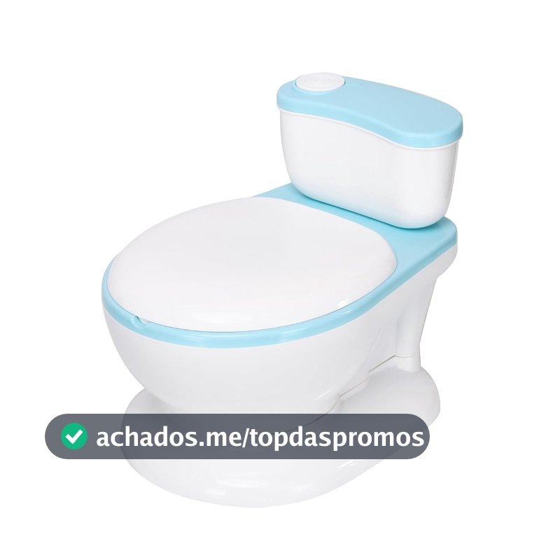Penico Infantil OHANA BABY Troninho Privadinha Azul - Desfralde Divertido, Assento Ergonômico, Resistente até 50kg (Azul)
