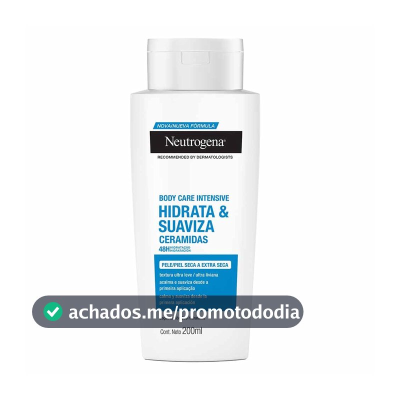 Hidratante Corporal Neutrogena Body Care Intensive Hidrata & Suaviza, 200ml