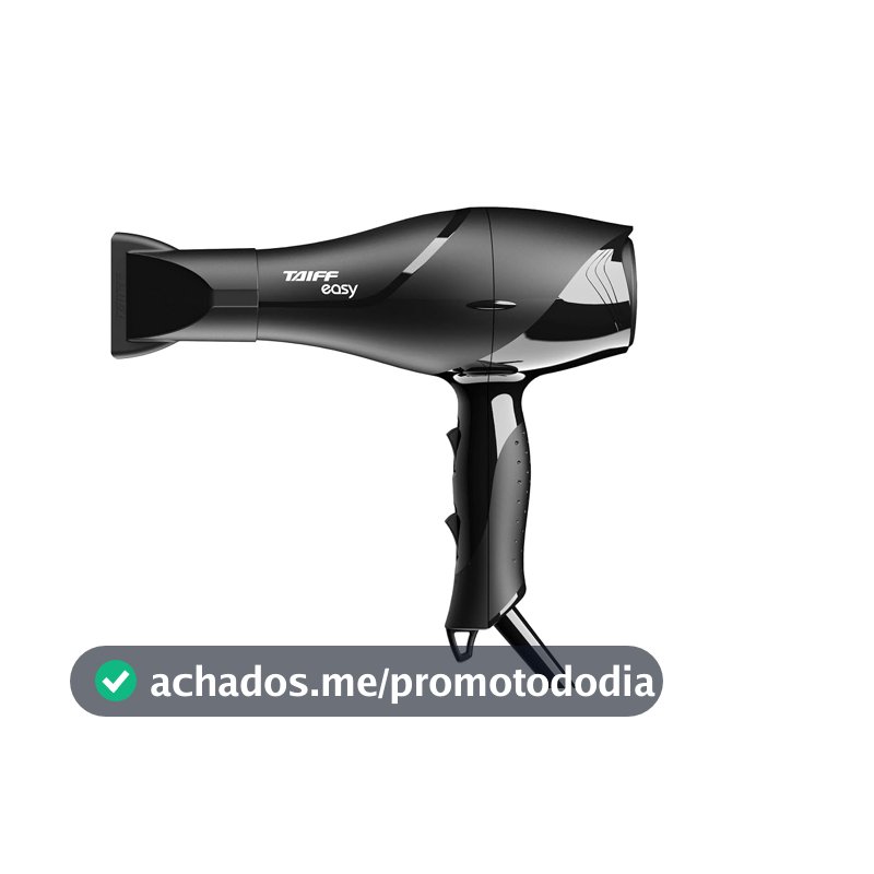Secador Taiff Easy, 1700W, 127V, Preto