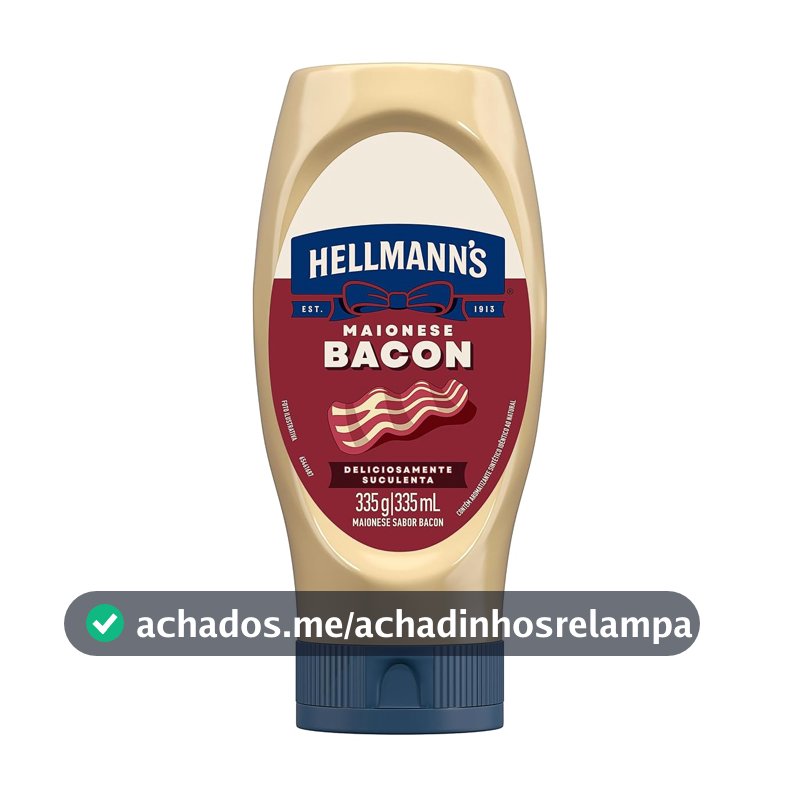 Hellmann's Maionese Bacon 335g