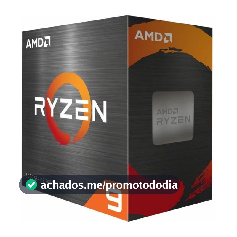 Processador AMD Ryzen 9 5900XT Box (AM4/ 16 Cores/ 32 Threads/ 4.8GHz/ 72MB Cache/Sem Video/Sem Cooler)