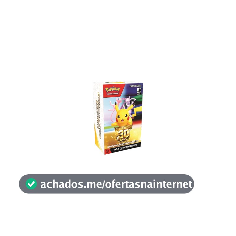 Pokémon TCG: 30th Celebration - Booster Bundle PT-BR