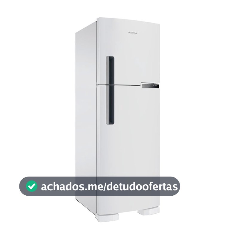 Refrigerador 375L 2 Portas Frost Free 220 Volts, Branco, Brastemp