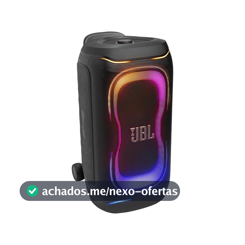 JBL PartyBox 330, Caixa de Som Bluetooth Portátil para Festas, Preta