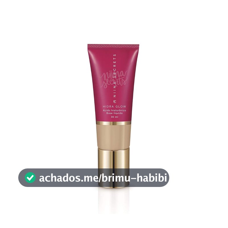 Base Líquida Niina Secrets Hidra Glow Cor 13 30ml