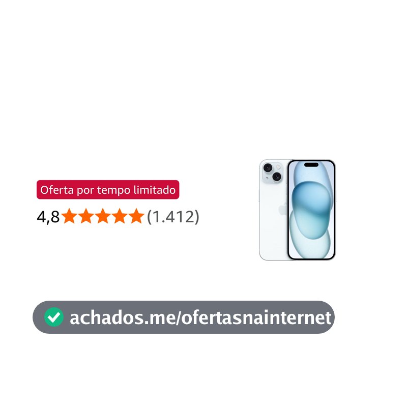 Apple iPhone 15 (256 GB) — Azul