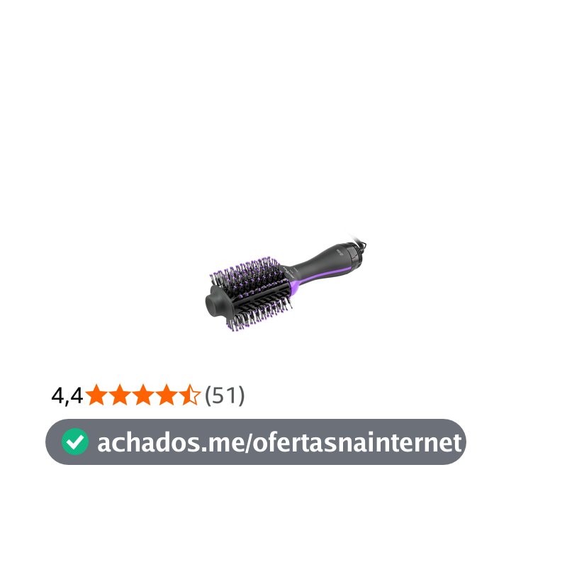 Britânia Escova Secadora 4 em 1 BES35 1300W Bivolt Plástico Preto e Roxo