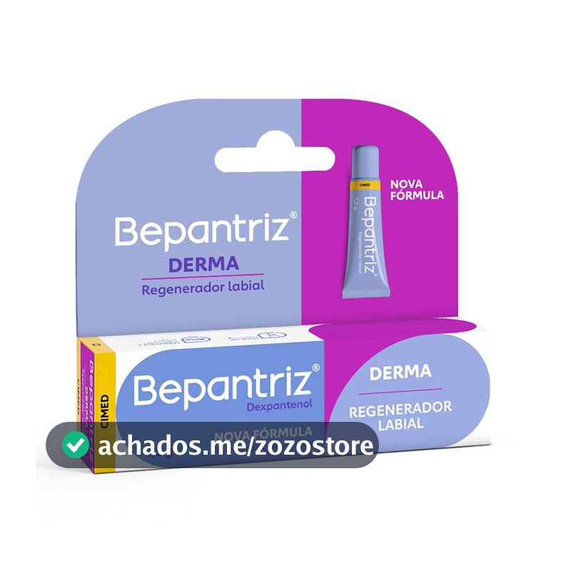 Bepantriz Derma Regenerador Labial com 7,5ml