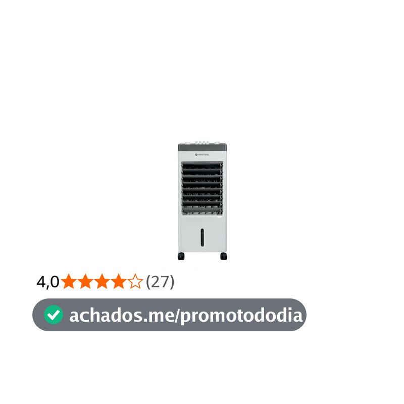 Climatizador Ventisol Cli0601 6 Litros Branco Cinza 127V