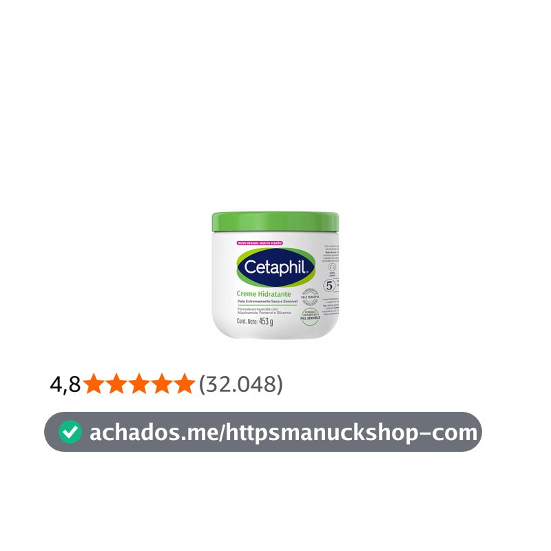 Cetaphil Creme Hidratante