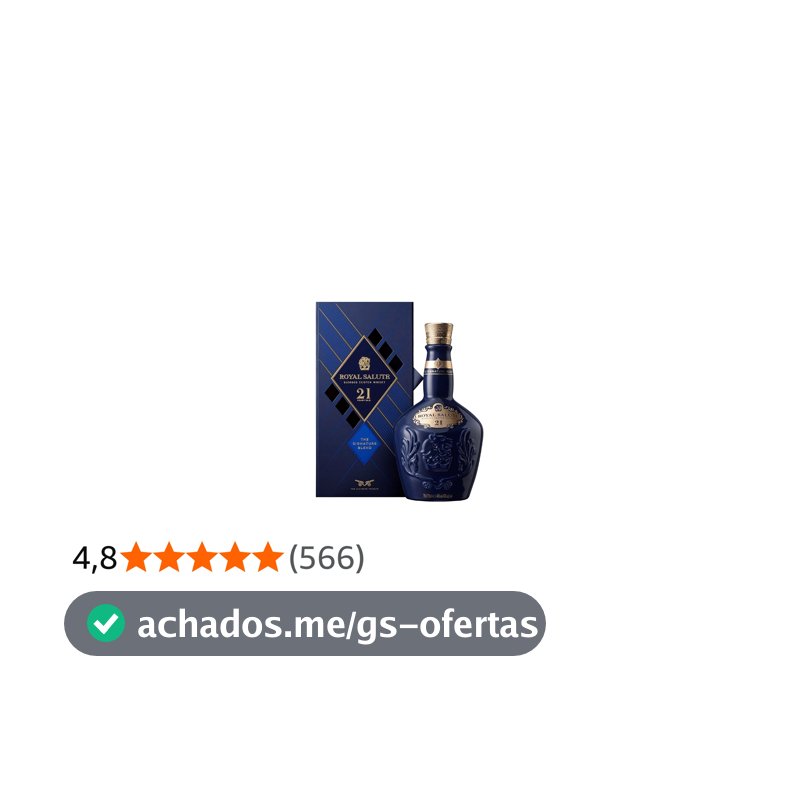 Whisky Royal Salute 21 anos The Signature Blend Escocês - 700 ml