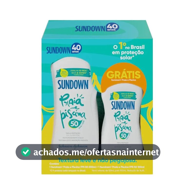 Protetor Solar Sundown Fps50 + 200 mL 100 mL