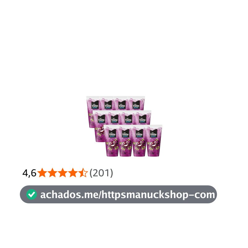 Pack de Kapo Uva 200ml 12 unidades