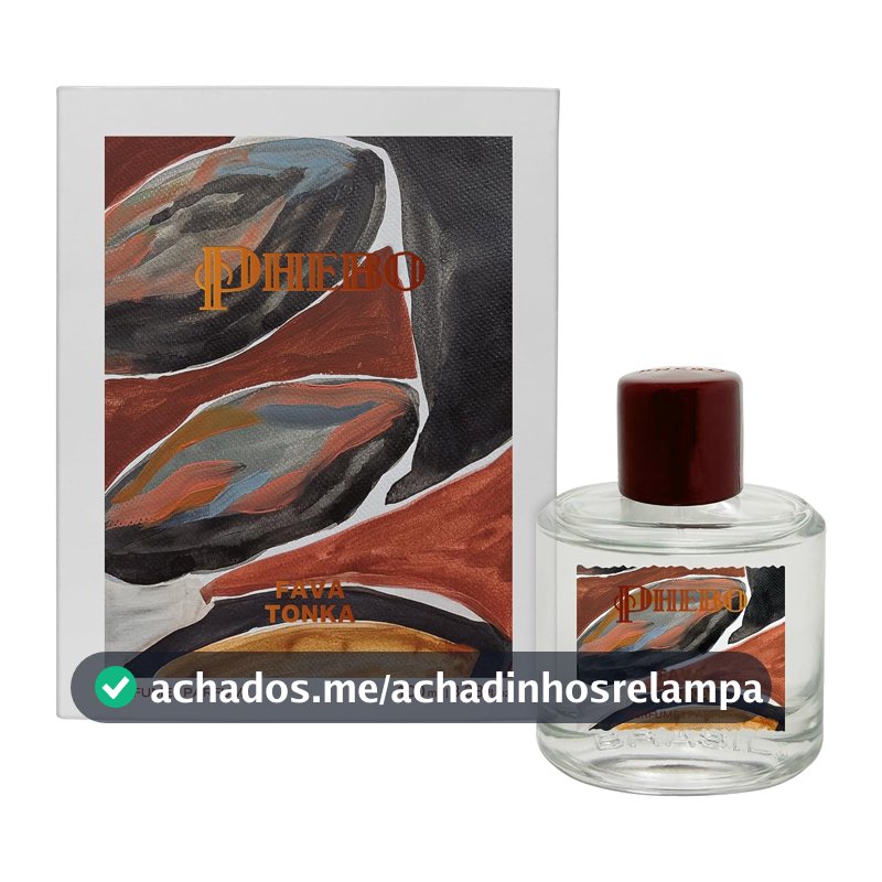 Phebo Biblioteca Olfativa Perfume Fava Tonka 100ml