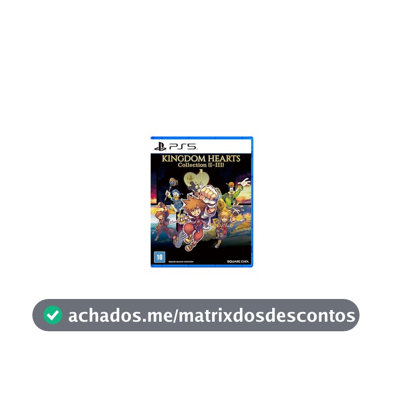 Kingdom Hearts: Collection [I-III] - PlayStation 5 (Exclusivo Amazon)