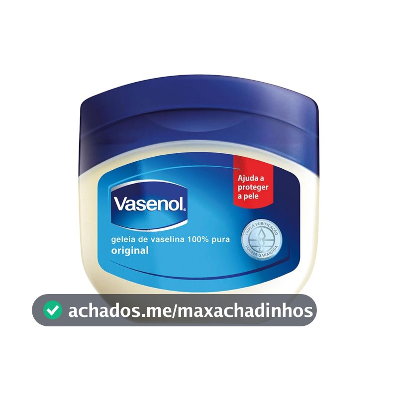 Vasenol Geleia de Vaselina Hidratante para Pele Ressecada