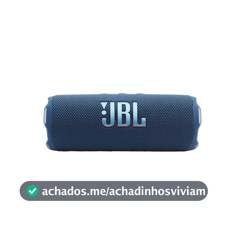 JBL Flip 7, Caixa de Som Bluetooth Portátil à Prova d'Água - Azul