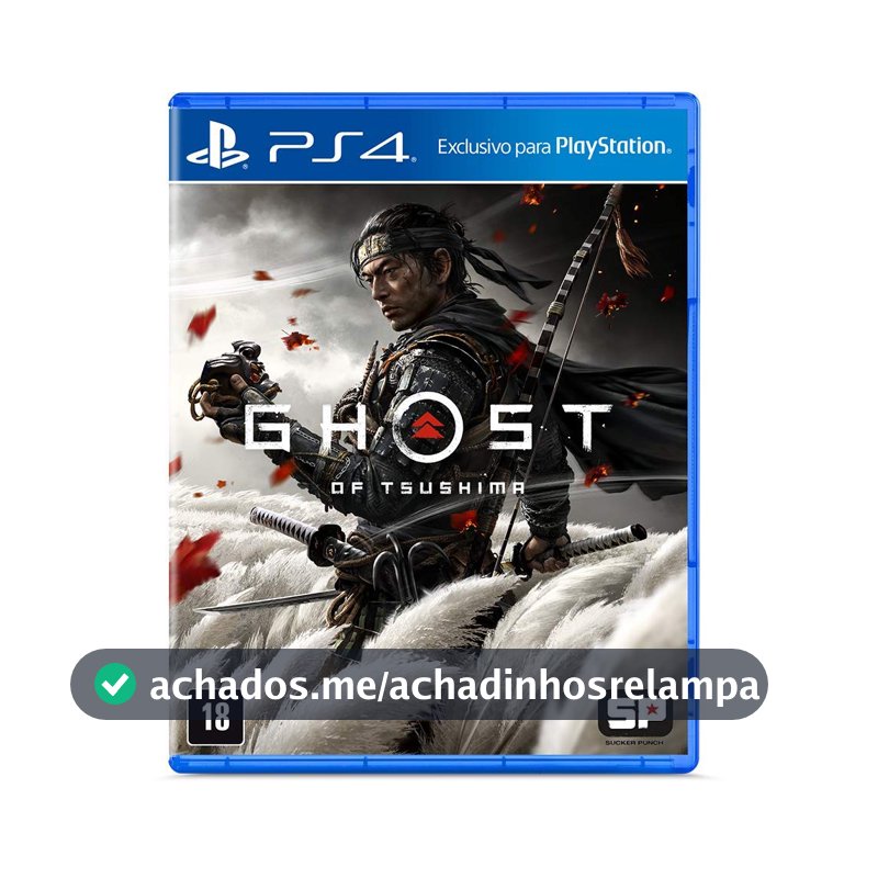 Ghost Of Tsushima Edição Padrão - PlayStation 4