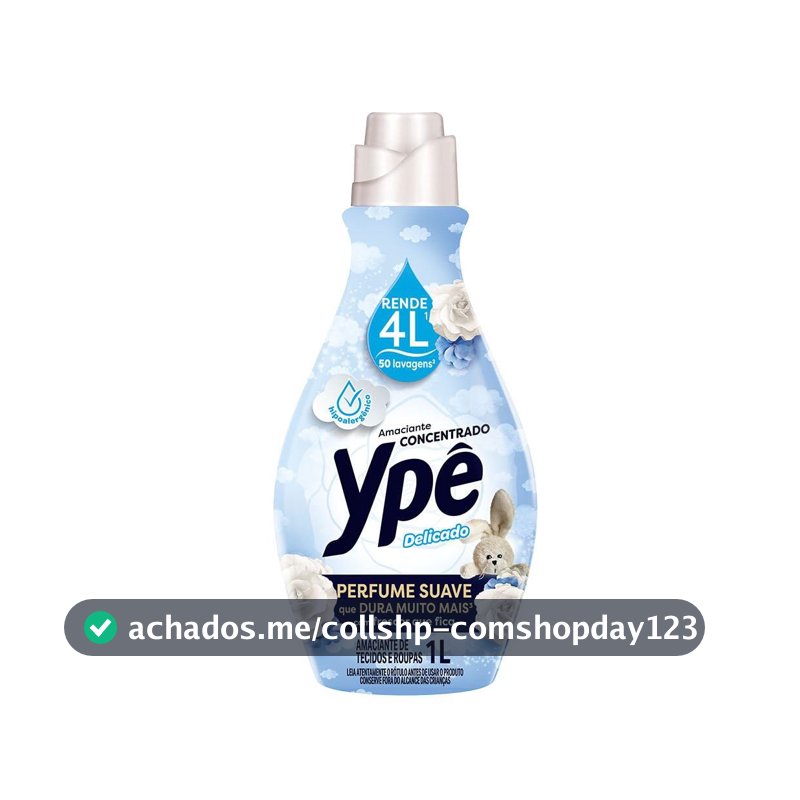 Ypê Amaciante Concentrado Delicado 1L